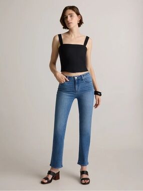 Quince Bella Stretch Straight Leg Jeans Size 28